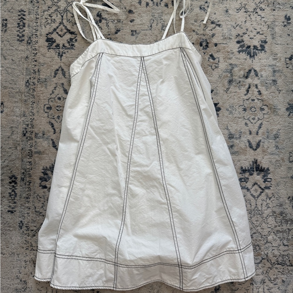 Elegant White Mini Dress